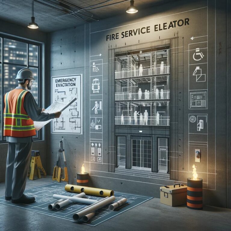 استانداردسازی آسانسور آتش‌نشانی و تخلیه: ضوابط طراحی و اهمیت حیاتی
