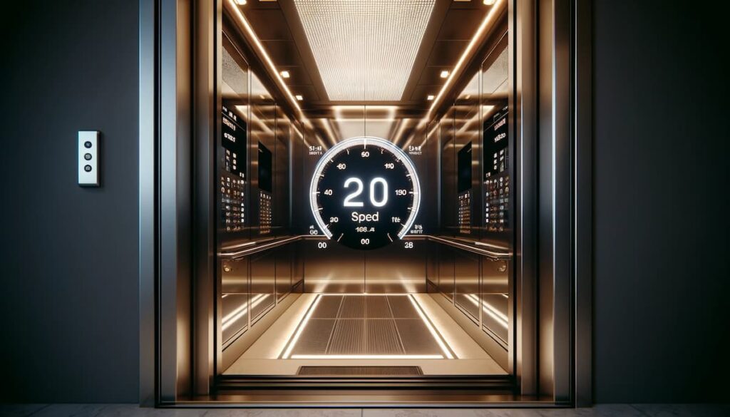 سرعت مجاز آسانسور- حداکثر و حداقل سرعت آسانسور