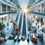 چالش‌ها و راه‌حل‌های مدیریت پله‌برقی‌ها در فضاهای عمومی و تجاری | آسانسور پریز